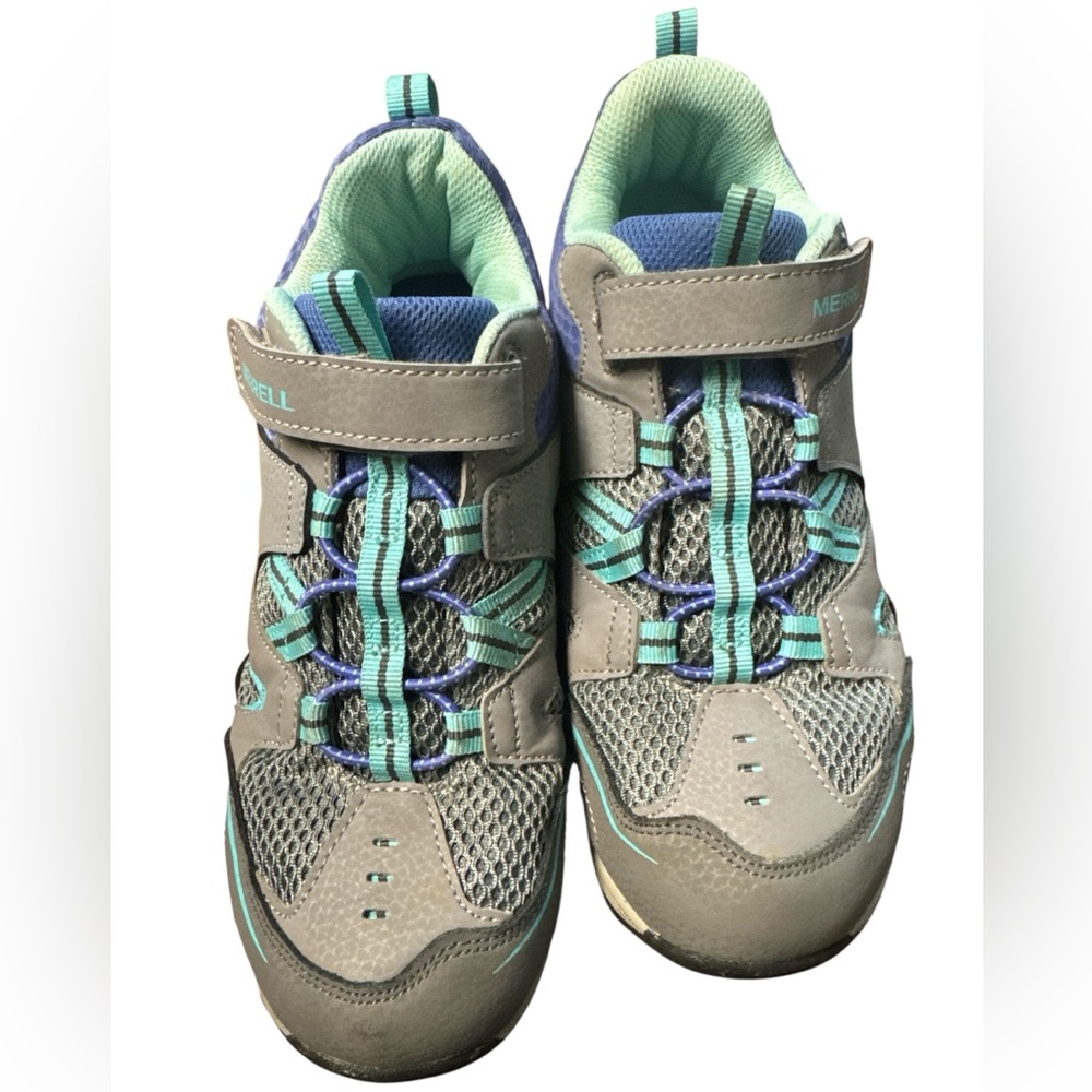 Merrell ML-G Trail Chaser Women’s Size 6M Gray Purple XC Hiking Shoes MY57111